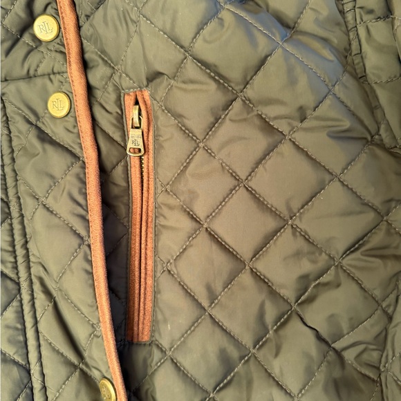 Lauren Ralph Lauren Quilted Puffer Jacket - Dark Green - Picture 6 of 10